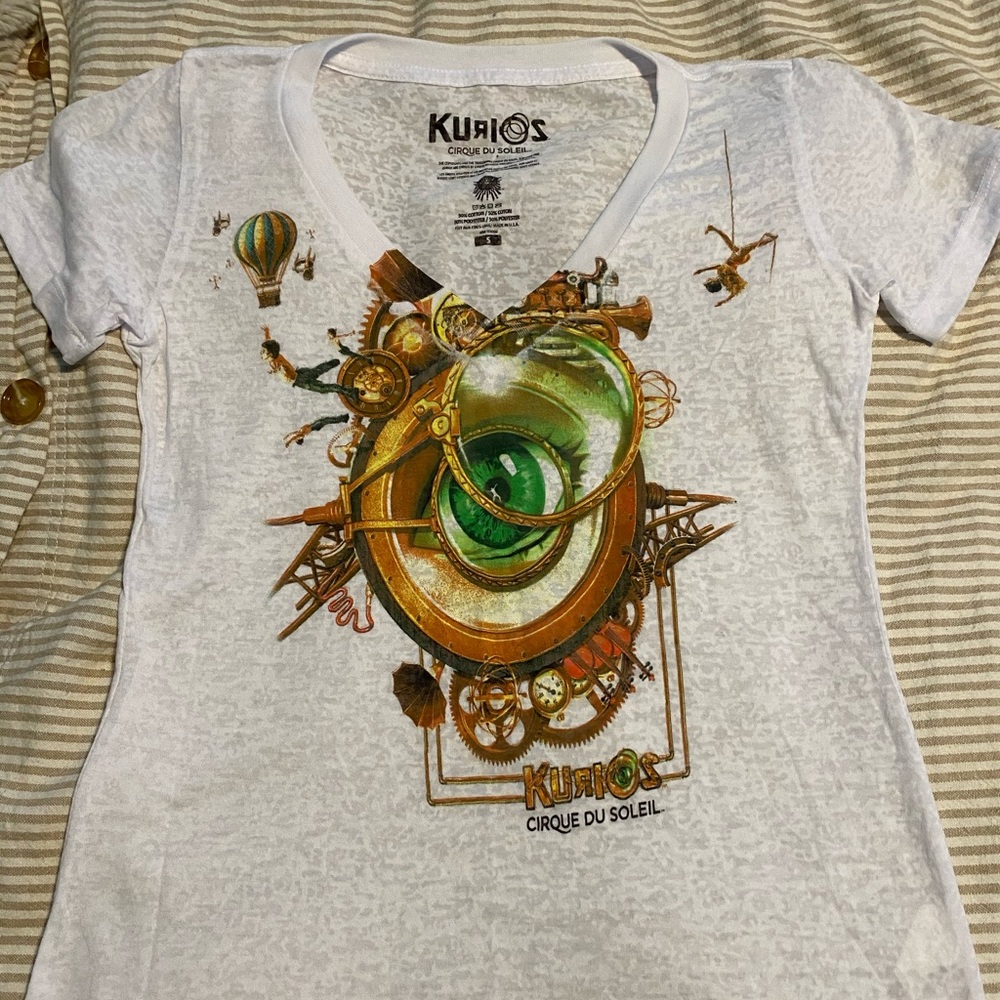 Cirque du Soleil burnout tee